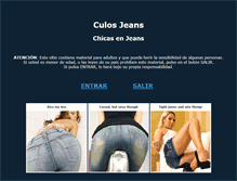 Tablet Screenshot of culos-jeans.com